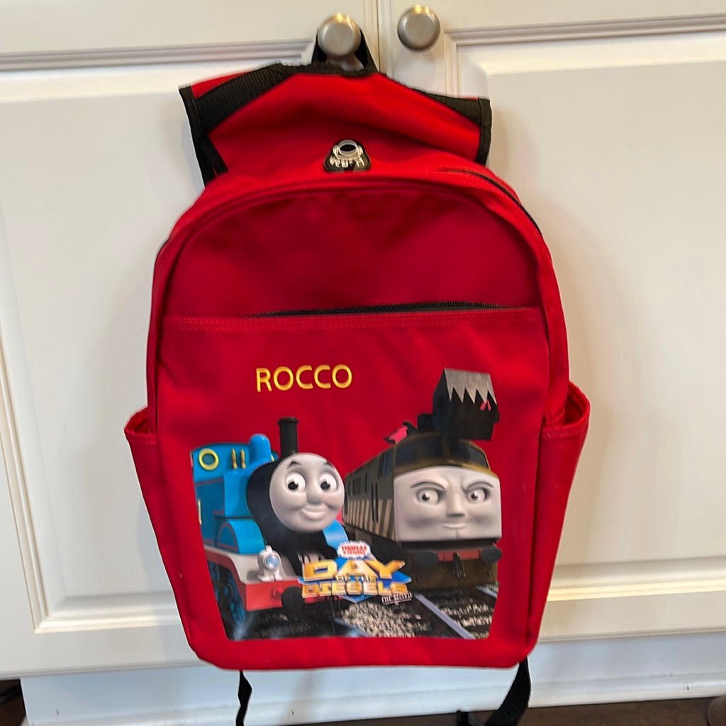Brand New Personalized Thomas The Train Backpack